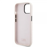 Karl Lagerfeld iPhone 15 Skal Ikonik NFT Rosa