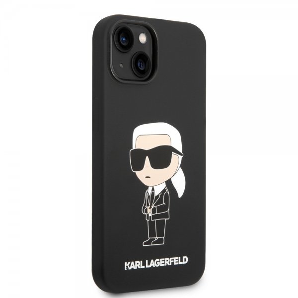 Karl Lagerfeld iPhone 15 Skal Ikonik NFT Svart