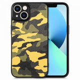 iPhone 15 Skal Kamouflage Gul