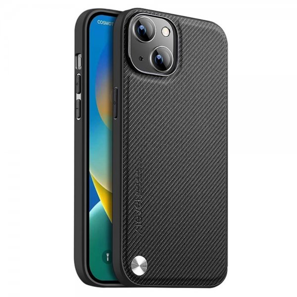 X-Level iPhone 15 Skal Kevlar II Series Svart