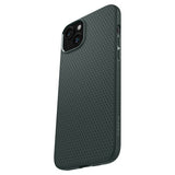 Spigen iPhone 15 Skal Liquid Air Abyss Green