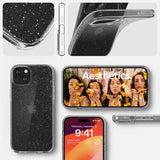 Spigen iPhone 15 Skal Liquid Crystal Glitter Crystal Quartz