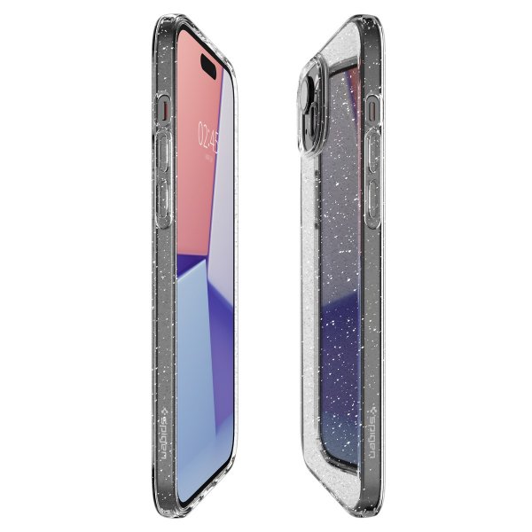 Spigen iPhone 15 Skal Liquid Crystal Glitter Crystal Quartz
