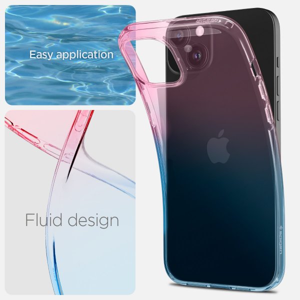 Spigen iPhone 15 Skal Liquid Crystal Gradation