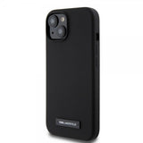 Karl Lagerfeld iPhone 15 Skal Liquid Silicone MagSafe Svart