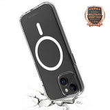Vivanco iPhone 15 Skal Mag Steady Transparent