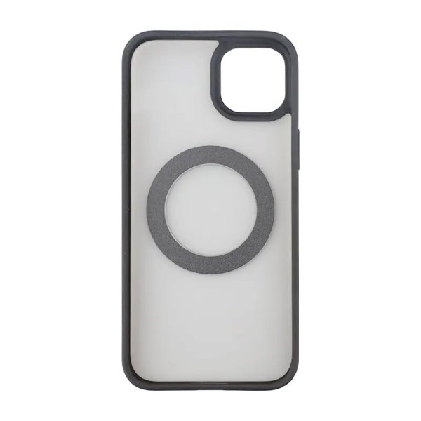 Rvelon iPhone 15 Skal Roterbart MagSafe Stativ Matt Svart