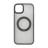 Rvelon iPhone 15 Skal Roterbart MagSafe Stativ Matt Svart