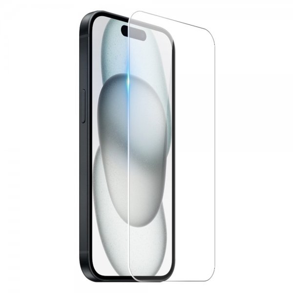 Northjo iPhone 15 Skal med Skärmskydd och Kameraskydd 3-i-1