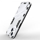 iPhone 15 Skal med Stativ Vit
