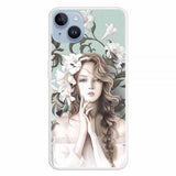 iPhone 15 Skal Motiv Blomtjej