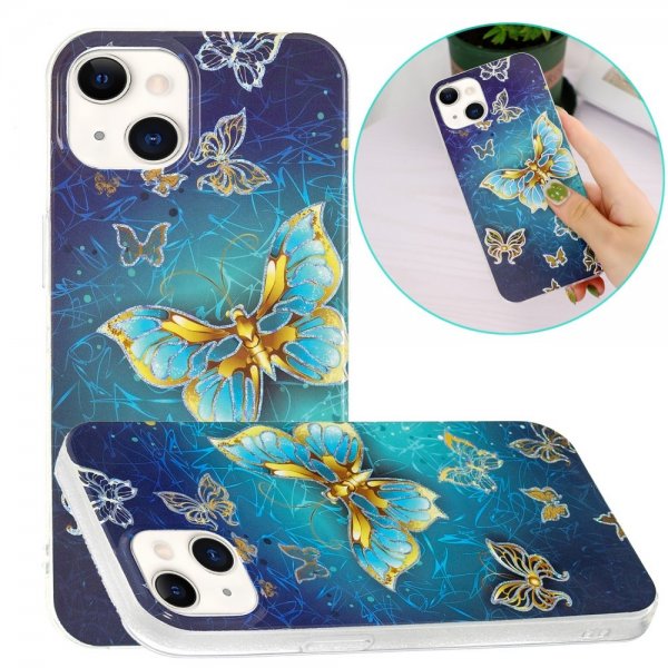 iPhone 15 Skal Motiv Glitterfjärilar