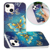 iPhone 15 Skal Motiv Glitterfjärilar
