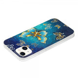 iPhone 15 Skal Motiv Glitterfjärilar