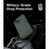 Ringke iPhone 15 Skal Onyx Dark Green