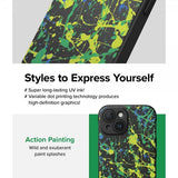 Ringke iPhone 15 Skal Onyx Design Action Painting