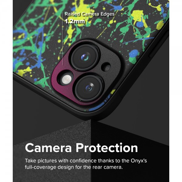 Ringke iPhone 15 Skal Onyx Design Action Painting