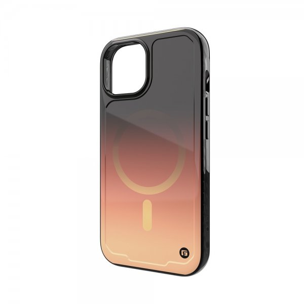 Clckr iPhone 15 Skal Onyx MagSafe Copper