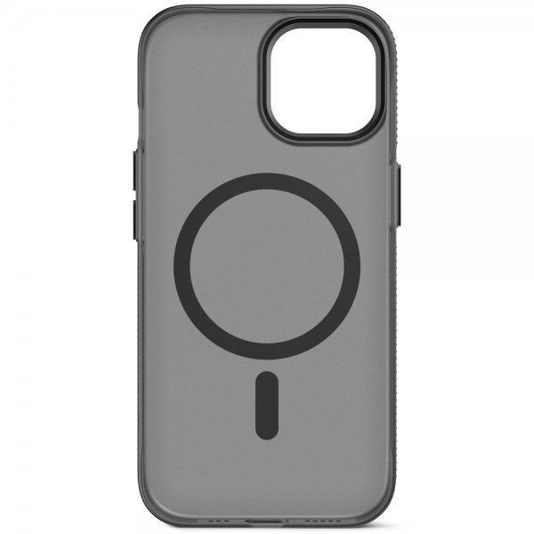 Decoded iPhone 15 Skal Recycled Plastic Clear Case Transparent Svart
