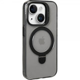 LAUT iPhone 15 Skal REVIVE PROP MagSafe Black Crystal