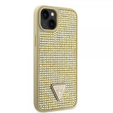 Guess iPhone 15 Skal Rhinestone Guld