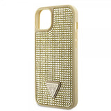 Guess iPhone 15 Skal Rhinestone Guld