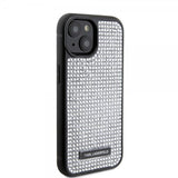 Karl Lagerfeld iPhone 15 Skal Rhinestone Silver