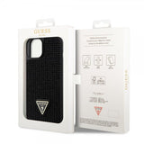 Guess iPhone 15 Skal Rhinestone Svart