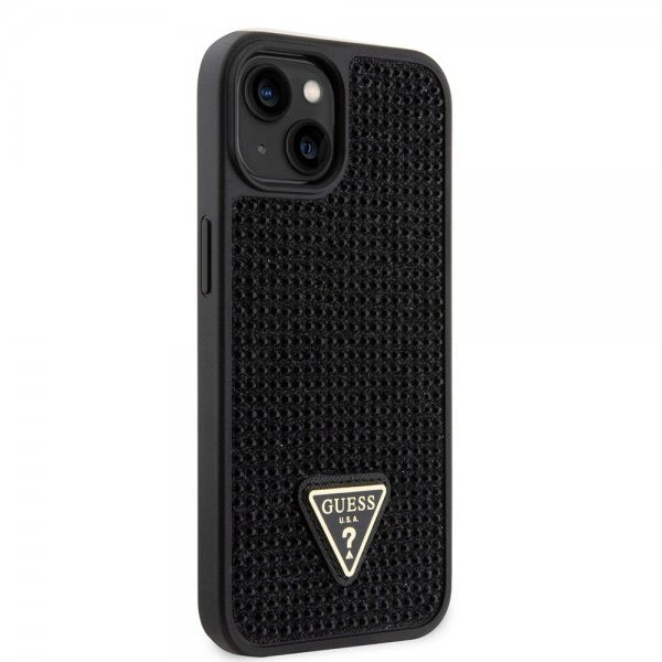 Guess iPhone 15 Skal Rhinestone Svart