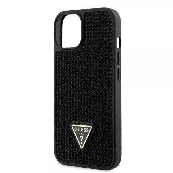 Guess iPhone 15 Skal Rhinestone Svart