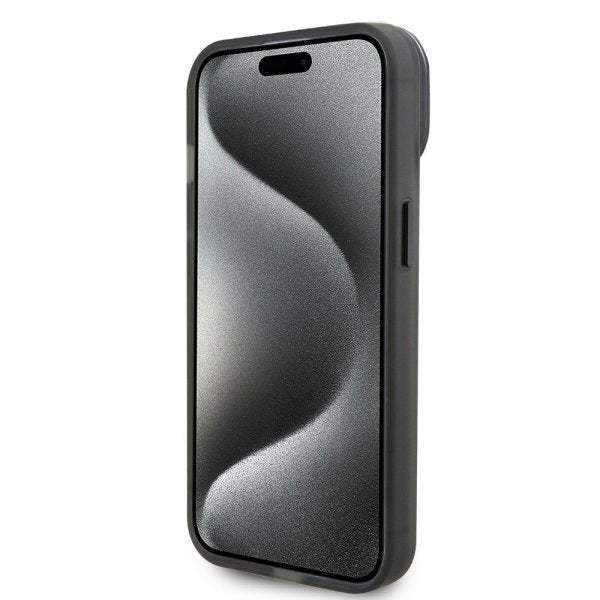 Ferrari iPhone 15 Skal Ring Stand MagSafe Svart