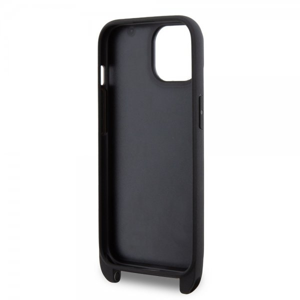 Karl Lagerfeld iPhone 15 Skal Saffiano Crossbody Svart