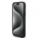 Karl Lagerfeld iPhone 15 Skal Saffiano Double Cardslot Svart