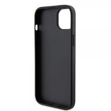Karl Lagerfeld iPhone 15 Skal Saffiano Double Cardslot Svart