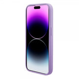 Guess iPhone 15 Skal Saffiano MagSafe Lila
