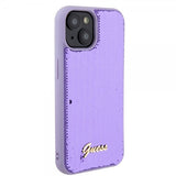 Guess iPhone 15 Skal Sequin Lila
