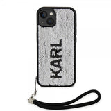 Karl Lagerfeld iPhone 15 Skal Sequin Svart