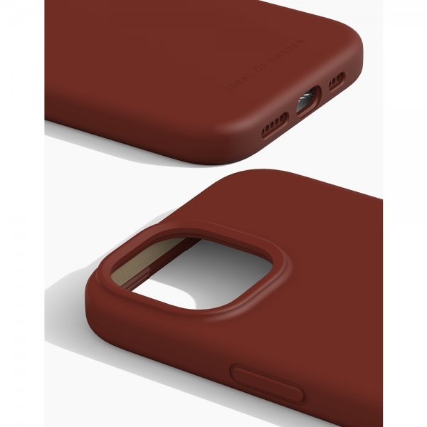 Ideal of Sweden iPhone 13/14/15 Skal Silicone Case MagSafe Dark Amber