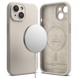 Ringke iPhone 15 Skal Silicone Magnetic Stone