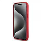 Ferrari iPhone 15 Skal Silicone MagSafe Röd