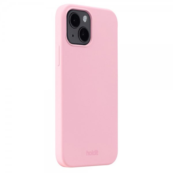 holdit iPhone 15 Skal Silikon Rosa