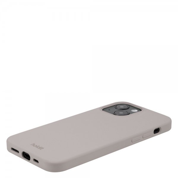 holdit iPhone 15 Skal Silikon Taupe