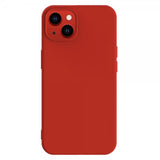 X-Level iPhone 15 Skal Silikontextur Röd