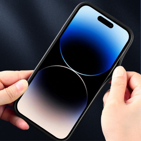 X-Level iPhone 15 Skal Skarvad Brun