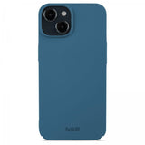 holdit iPhone 15 Skal Slim Case Denim Blue