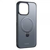 Baseus iPhone 15 Skal Smart Ring Series MagSafe Svart