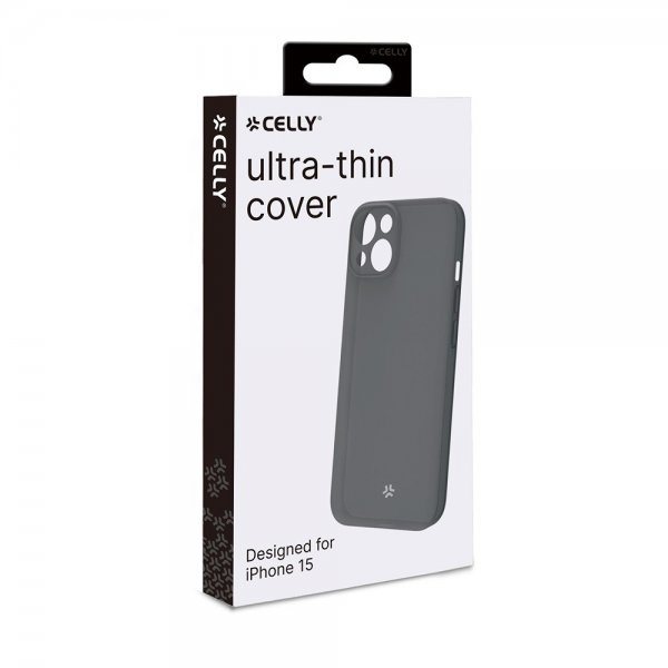Celly iPhone 15 Skal SPACE Svart