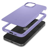 Spigen iPhone 15 Skal Thin Fit Iris Purple