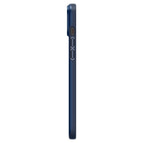 Spigen iPhone 15 Skal Thin Fit Navy Blue