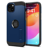 Spigen iPhone 15 Skal Tough Armor MagFit Navy Blue